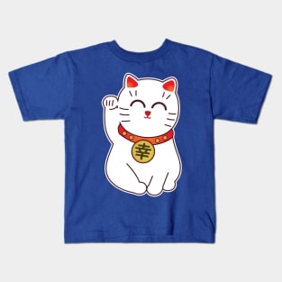 Shiawase Cat Kids T-Shirt